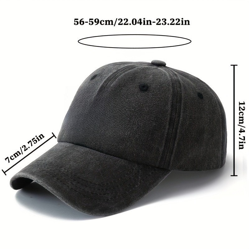 Gorra de béisbol negra vintage - Men Formal Wear All Black reseña y precio