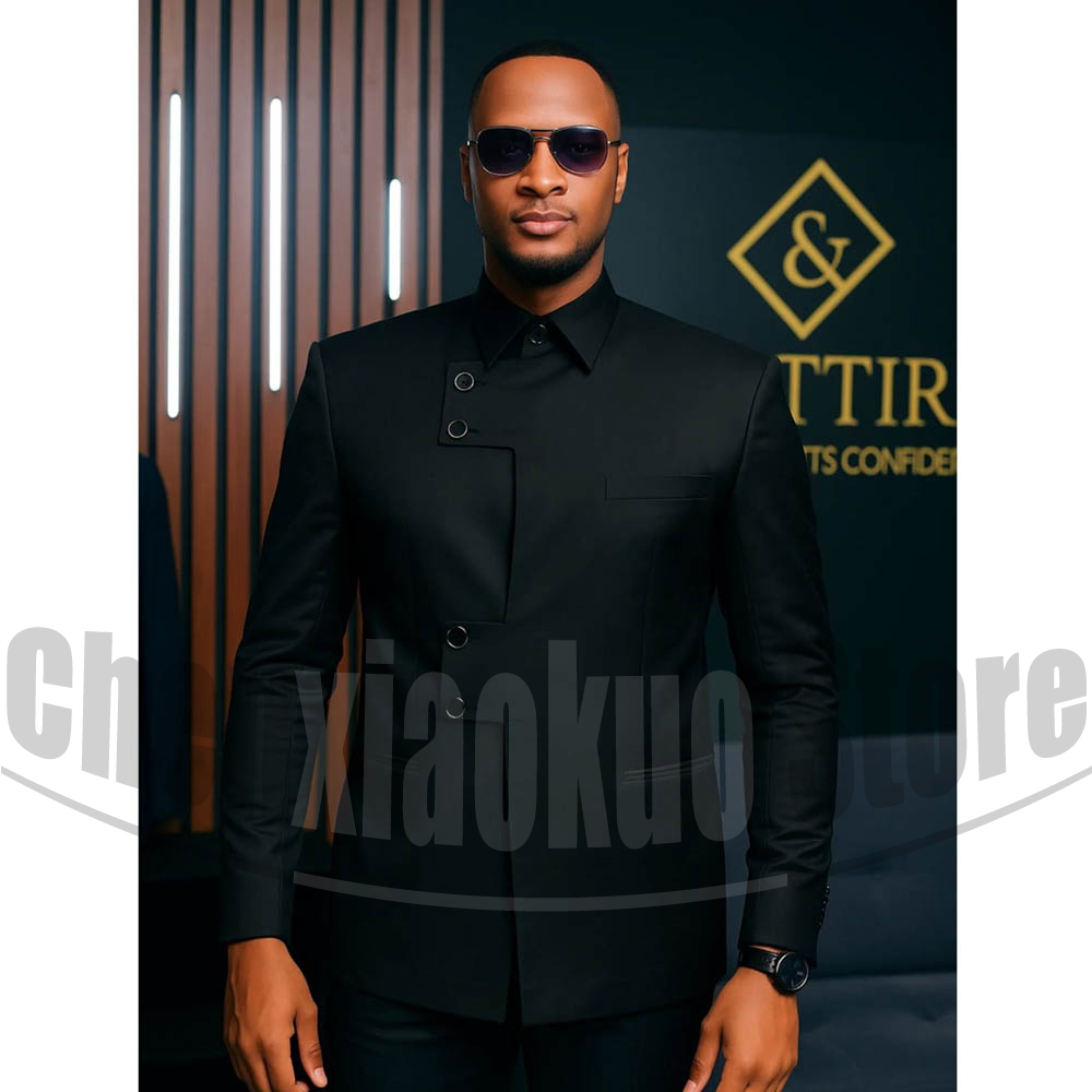 Traje de Hombre con Cuello Man - Men Formal Wear Modern reseña y precio