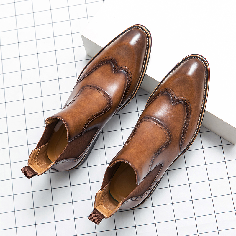 Botas chelsea de estilo britán - Men Formal Wear With Boots reseña y precio